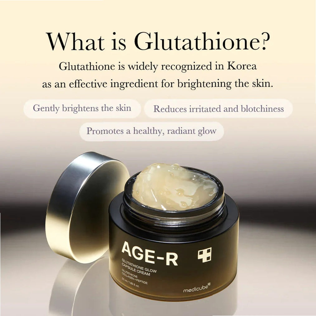 AGE-R Glow Capsule Cream with Glutathione